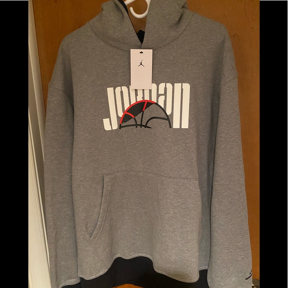 Jordan Men’s Sport DNA HBR Fleece Pullover Hooded Sweatshirt
